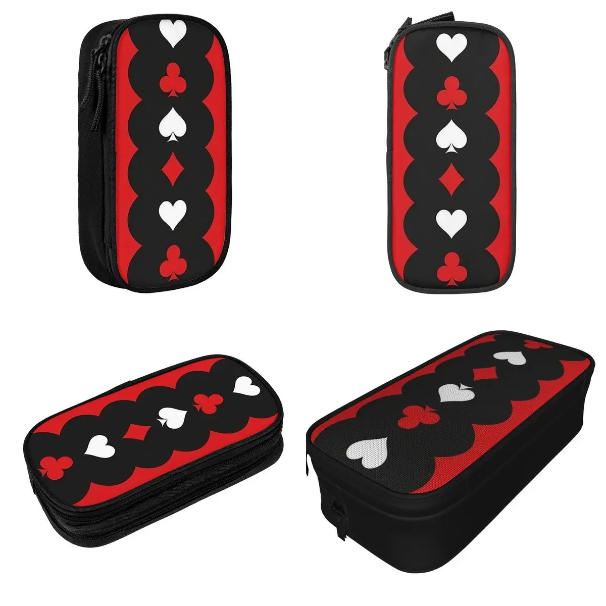 Hazbin Hotels Husk Duffle Pencil Case Fashion Pen Box Pencil Bags Girls Boys Big Capacity Students School Gifts Pencilcases