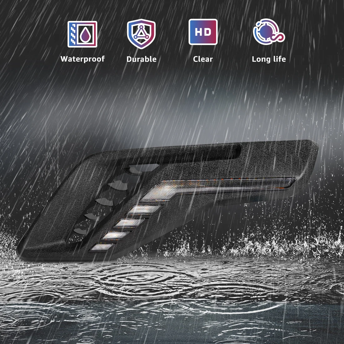 ���� ��� ��Ʈ ����, ���� F150 ���� 2021 2022 2023 LED ���� ���õ�, ������ �ڵ��� �ܺ� �׼�����, 12V