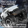 1:16 4WD All Terrain Off Road Waterproof Remote Control Truck 2.4G Water Land 2To1 Amphibious Climb High Speed RC Car Kids Gift 1