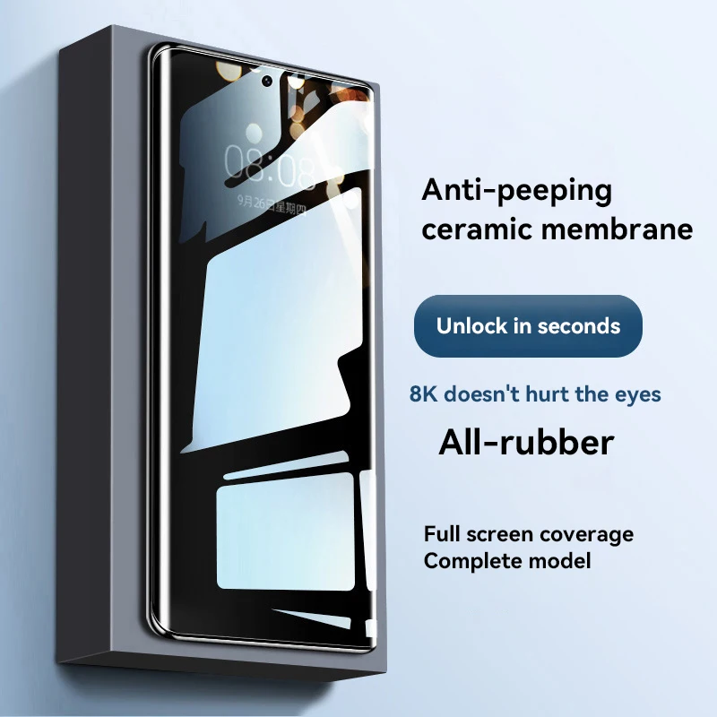 Super Anti Spy Screen Protector Privacy Hd Vetro Temperato Per Samsung Galaxy S23 S22 S21 Plus Note 20 5G Note 20 Pellicola Di Lusso