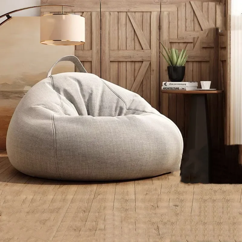 Lazy Sofa Cover Bean Bag Cover without Filler Liner for Bedroom Living Room Single Chair