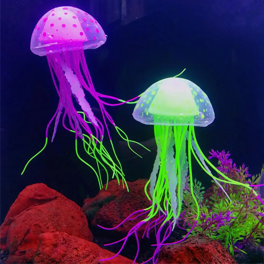 Title 5, Artificial Swim Effect Jellyfish Aquarium Decor...