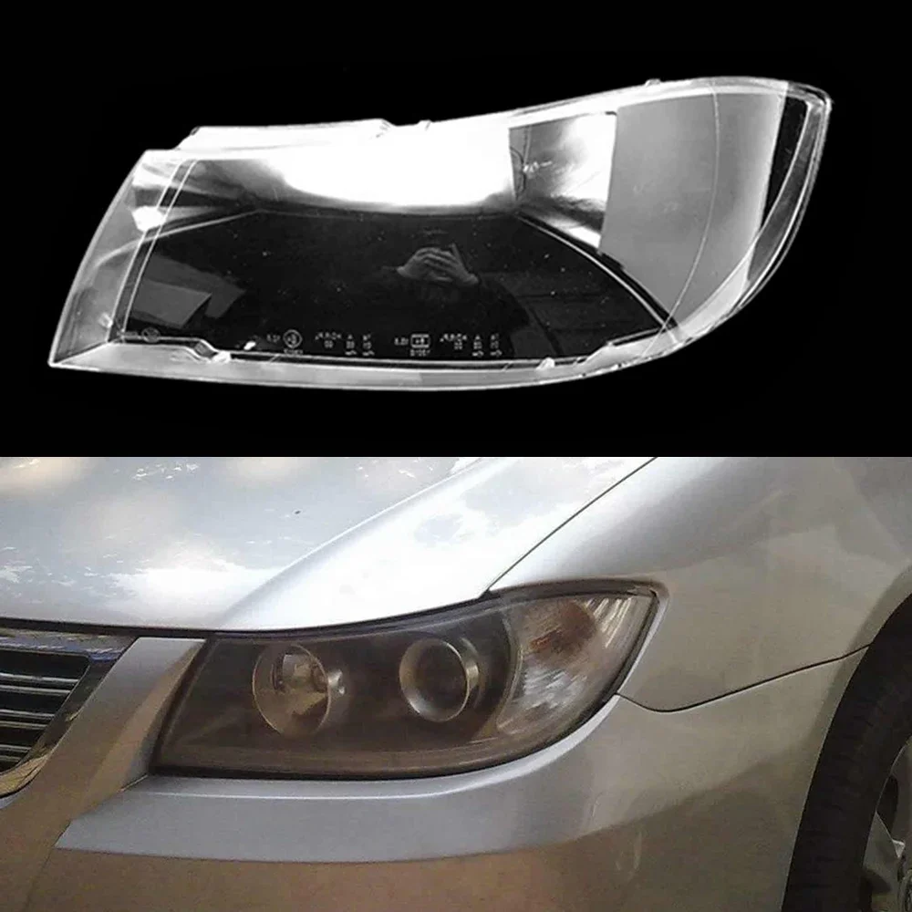 CarReplacementHeadlightLensGlassMasksAutoShellHeadlamp