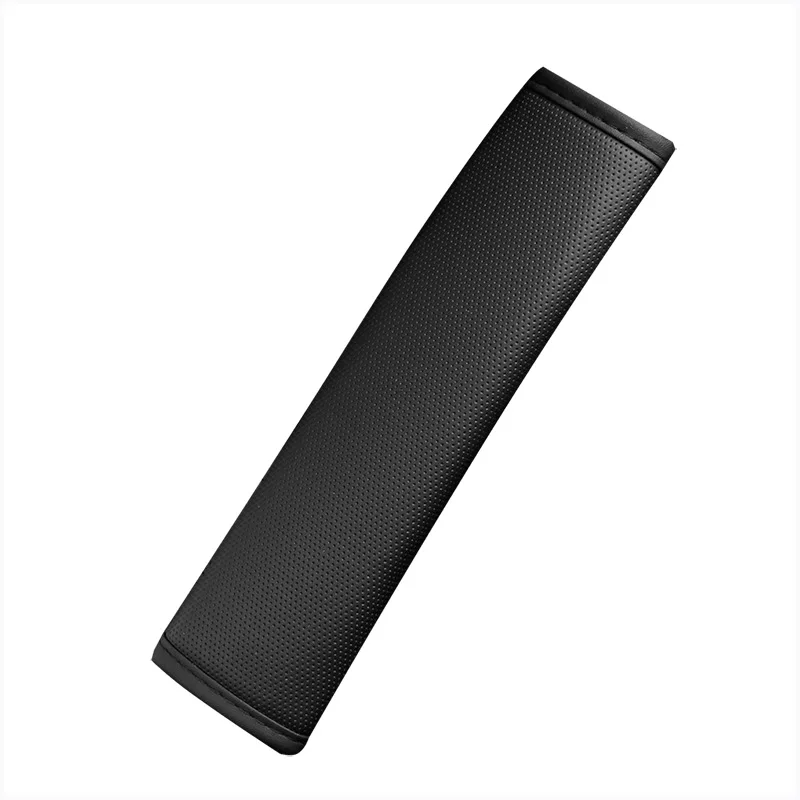 Coprispalla per cintura di sicurezza per auto Cuscinetti per cintura di sicurezza per auto in pelle PU Accessori per auto Protezione traspirante Imbottitura per cintura di sicurezza - immagine 6