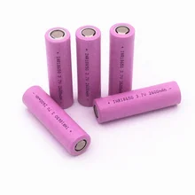 

Lithium battery 18650 3.7v batteries 18650 2600mah 3.7v 18650 battery for electric bike scooter solar system