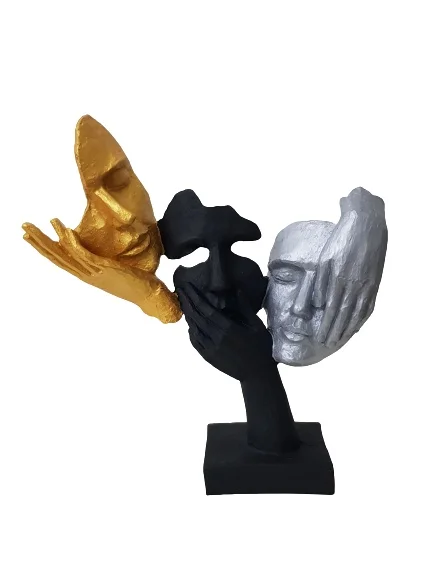 

EU HOME DECORATION AROSE PCS SET MASK DECOR HOME OFFICE DECOR