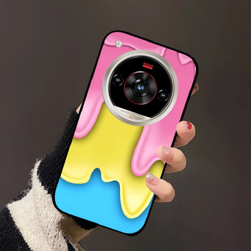 Soft Silicone Back Cover Phone Case - TPU  Capa