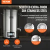 VEVOR Electric Brewing System, 8GAL Brewing Stock Pot, All-in-One Home Beer Brewer, 304 Stainless Steel Brewing Supplies w/Panel 2