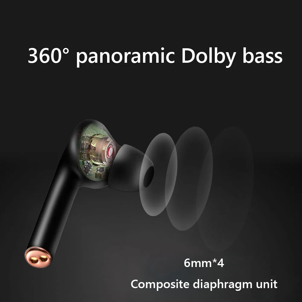 Real-Time Ai Language Translator Headphones Wireless BT Translation Earbuds 144 Languages Translator Earbuds Noise Cancelling