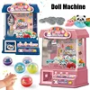 Claw Arcade Recreational Machines Children's Interactive Electric Toys Small Household Use Twisted Egg Doll Picking Machine Gift 1