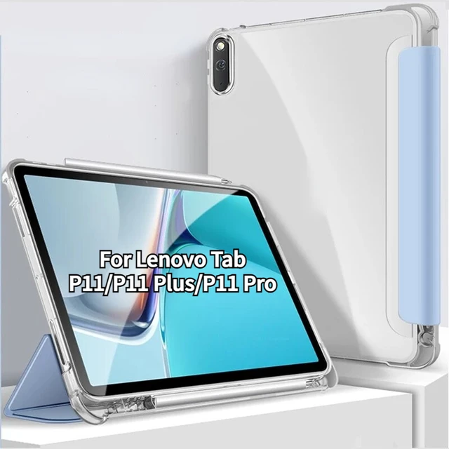 Pencil Holder Cover for Lenovo Tab P11 Pro Tablet Case Lenovo P11 M10 Plus  3rd 10.6 Xiaoxin Pad 2022 2024 11 Silicone Funda Case - AliExpress