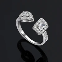 2024 New 4-piece Jewelry Set with Cubic Zirconia, Suitable for Women's Wedding Party Wedding Accessories Dubai, Saudi Arabia 4