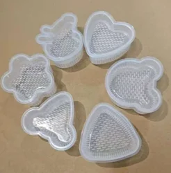 Sushi Rice Ball Mold - Triangle Kitchen Accessory (Six-piece set)