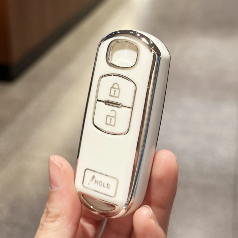 Premium Car Key Cover Case - Full Protection Fob Sleeve