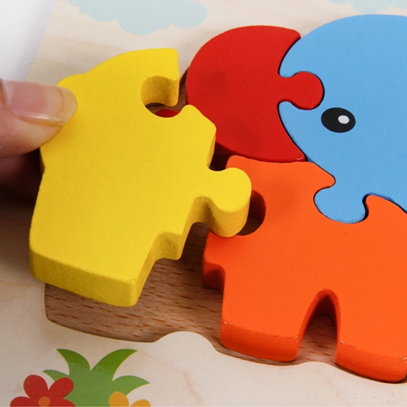 Puzzle In Legno Per Bambini 1 Anno - Kulveanju Con Maniglie - Giochi Montessori Animali - Rompicapo Educativo Regalo Per Bambino 1-2 Anni - 30x22 Cm