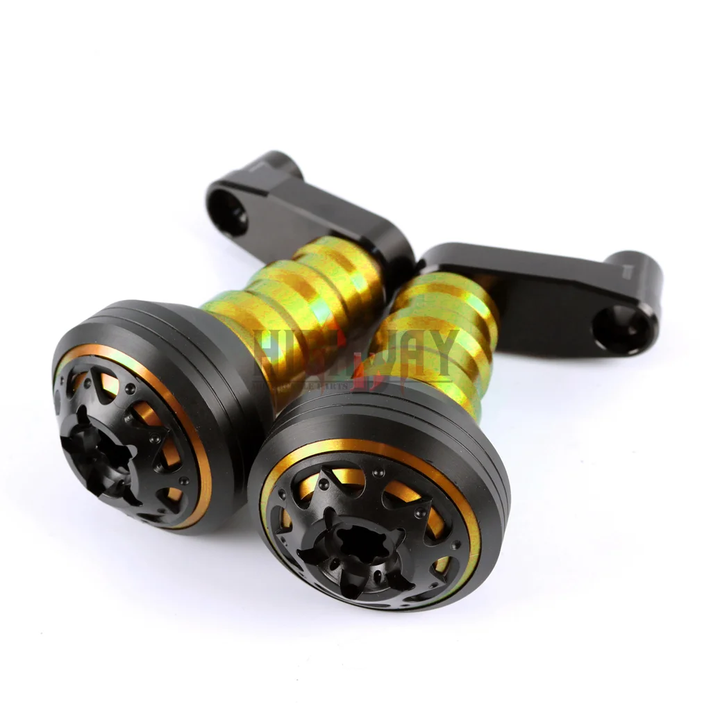 

Motorcycle CNC Aluminum Frame Slider Anti Crash Pads Protector Falling Protection For Kawasaki NINJA650 ER6N ER6F 2012-2016