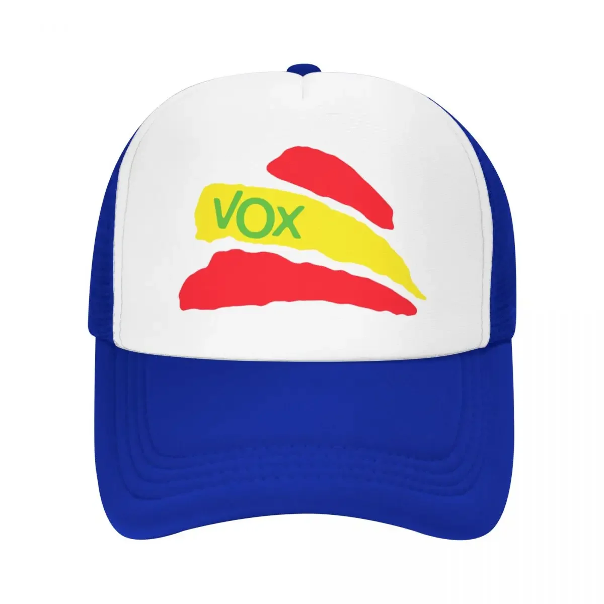 Vox Spanish Flag Trucker Hat Outdoor Women Men's Adjustable Spain Political Party Baseball Cap Summer Hats Baseball Cap