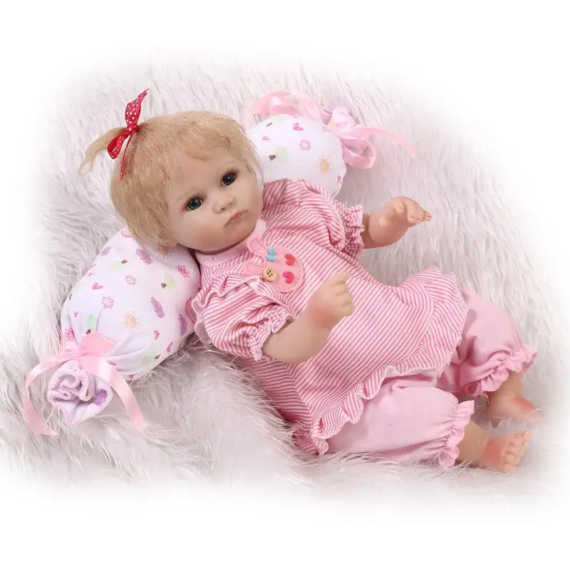 40cm Reborn Doll Handplanted Mohair Hair Silent and Lovely Doll for Both Men and Women zhigao humidifier household silent bedroom large spray capacity air conditioner small pregnant women and infants air purifier