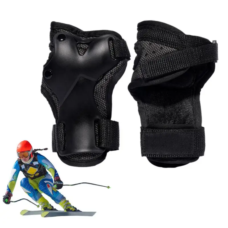 

Защита запястья для катания на лыжах, нескользящая защита для рук и сноуборда, поддержка запястья для катания на роликах, для спортзала и лыж, аксессуар для катания на лыжах, скейтборде