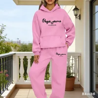Offre spéciale quotidienne: vêtements de sport simples à manches longues pour femmes, pantalons de sport à la mode pour femmes, sweat à capuche de sport de plein air décontracté 2
