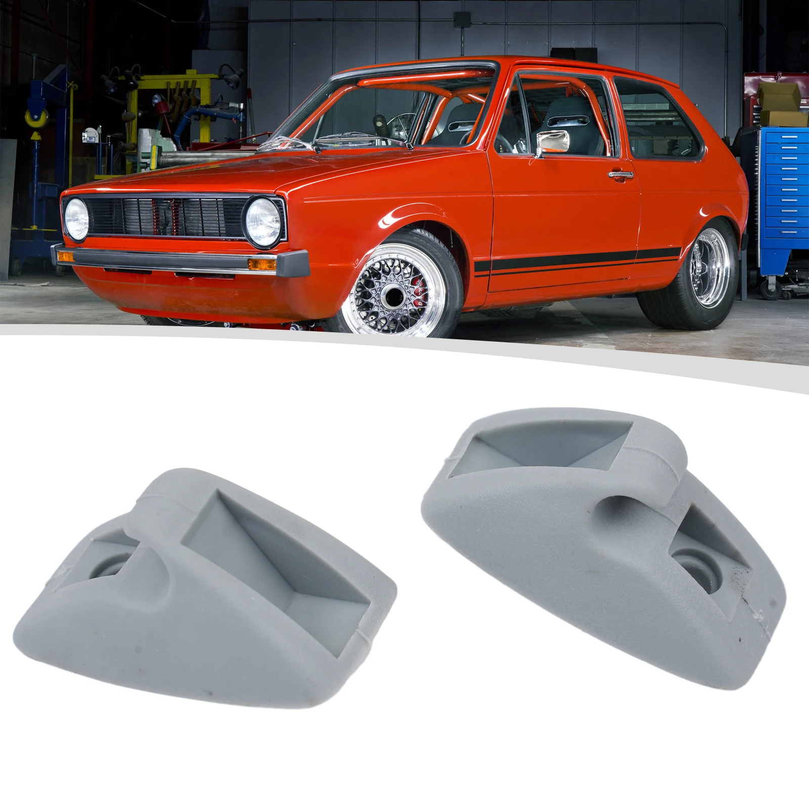 2pcs Car Sun-Visor Support Clip Retainer Hanger For MK1 Sunvisor Clips Hook Bracket Car Accessories