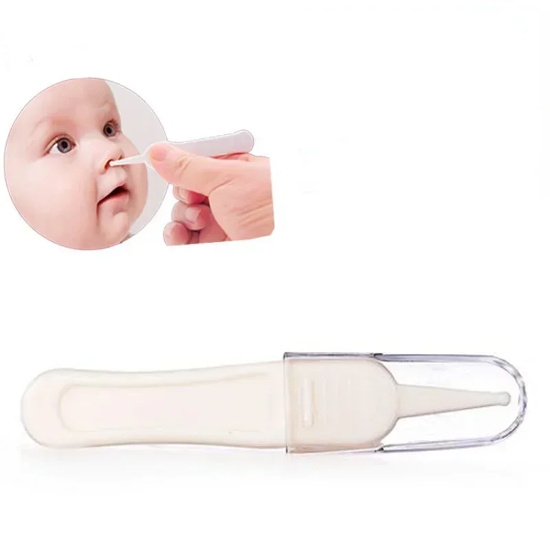 Baby Dig Booger Clip Infants Ear Nose Navel Clean Tools Kids Safety Tweezers Cleaning Forceps Toddler Nasal Cavity Care Supplies nose cleaning tweezers nasal tweezer cleaning tweezers