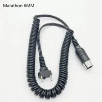 3-pin 6MM Marathon 3 h37L1 H200 H20N Handle Nail Enhancement Cable Nail Enhancement Electromechanical Drill Accessories 2