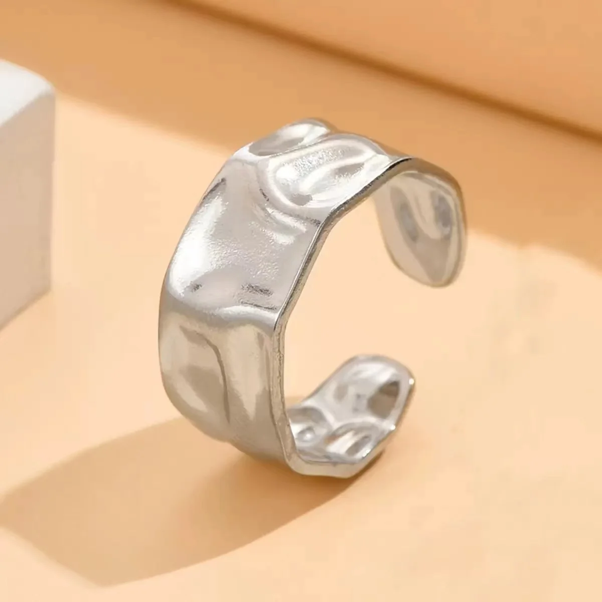 Cross-Border Selling Punk Style Hollow Geometry Irregular