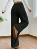 Autumn Winter Solid Women Plush Warm Fleece Wool Pants Casual Loose Drawstring Women High Waist Comfortable Material Sweatpants 6
