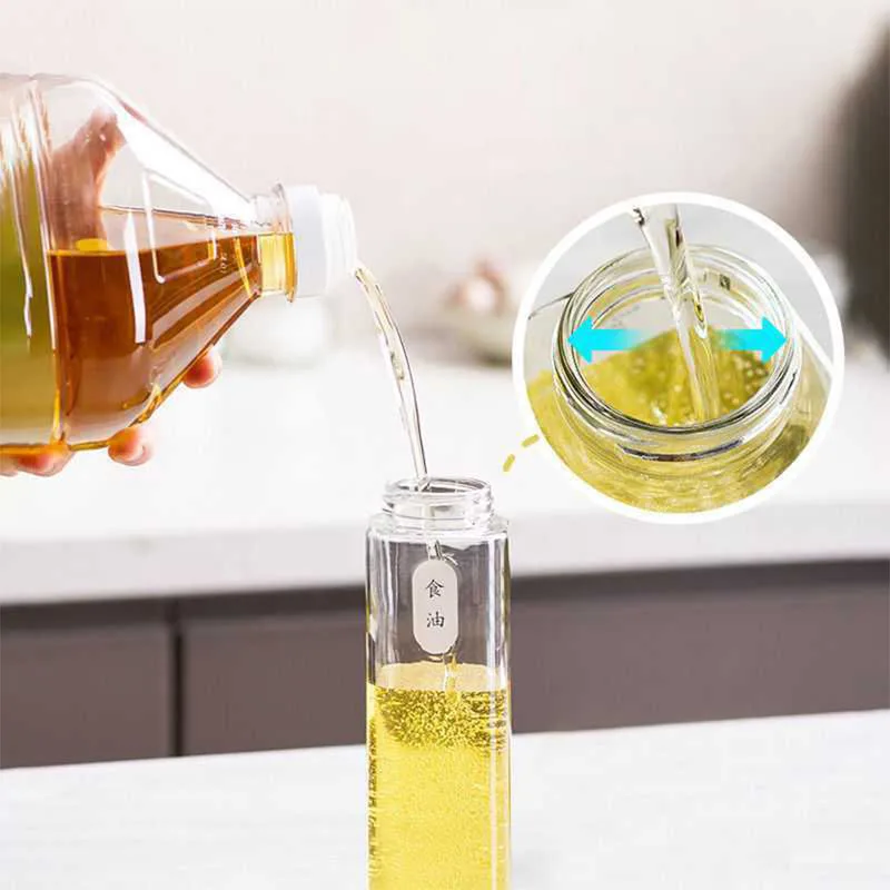 Bouteille d'Assaisonnement de Cuisine en Verre