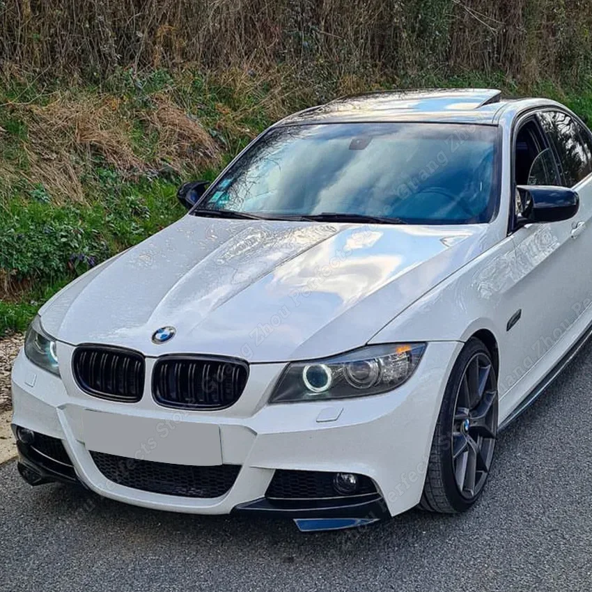 Front Bumper Lip Splitter Body Kit BMW 3 Series E90 Facelift LCI M-Sport car bumper spoiler bumper lip bumper lip decoration