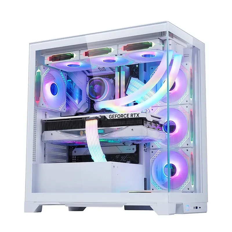 WJCOOLMAN Prism Pro Cartoon White Gaming Case