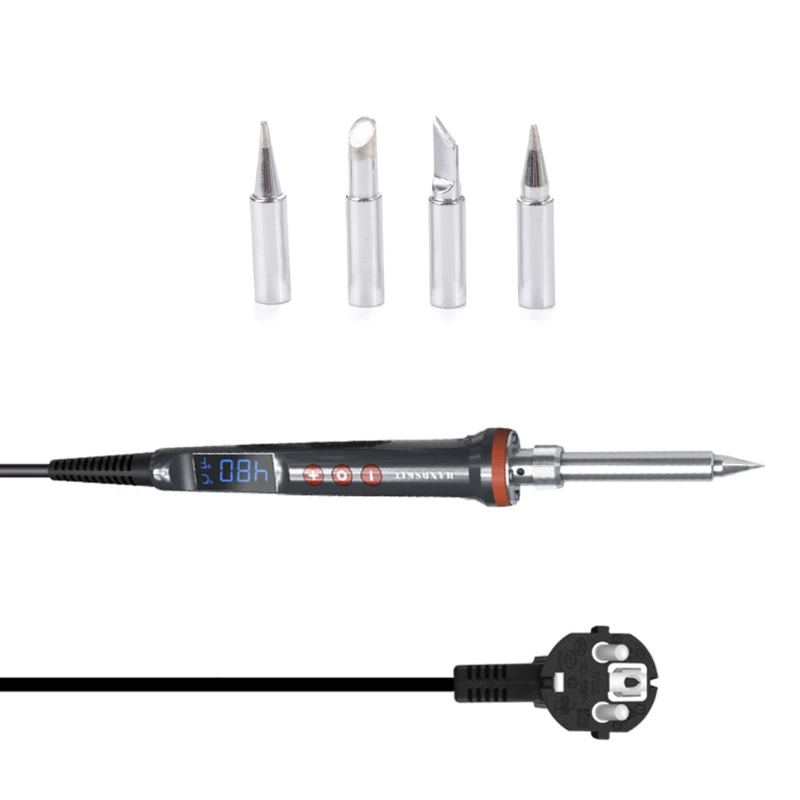

Quality 200W LED Soldering Iron Set with Adjustable and Locked Temperatures