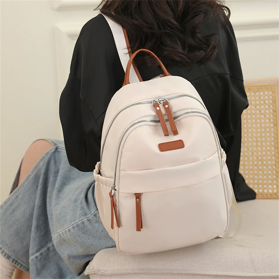 Women Backpack Nylon Travel Schoolbags Shoulder Bags Female School Bags For Teens Shoulder Female Rucksack