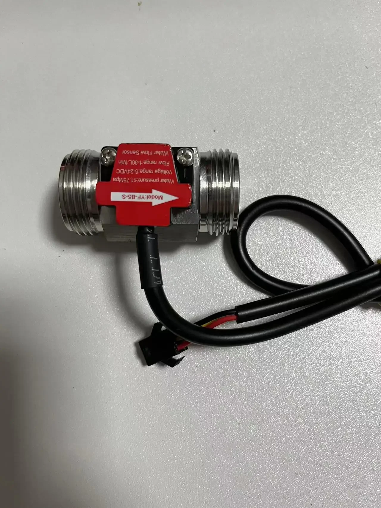 electromagnetic Flow Sensor, Water Heater, Water Dispenser Flow Rate YF-B5-S, 6 Stainless Steel Meter,YF-B1-S 4points 50mm