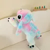 New Colorful Tie Dyeing Stitch Rabbit Plush Party Style Stitch Interstellar Baby Cartoon Pillow Gift Children's Sleeping Pillow 3