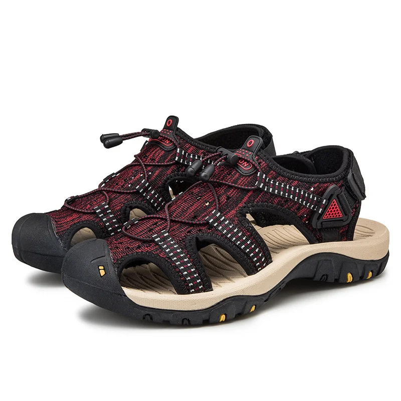 Men's Closed Toe Sports Sandals Hiking Trekking Sandals Summer Outdoor Sandals Beach Shoes Lightweight_voghion.com
