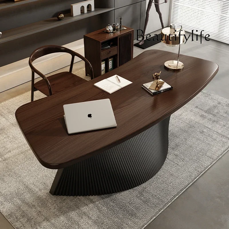 JB Asthetic Manager bureau De direction moderne luxe design poste De travail bureau Table conférence noir Mesa De Escritorio maison Offi