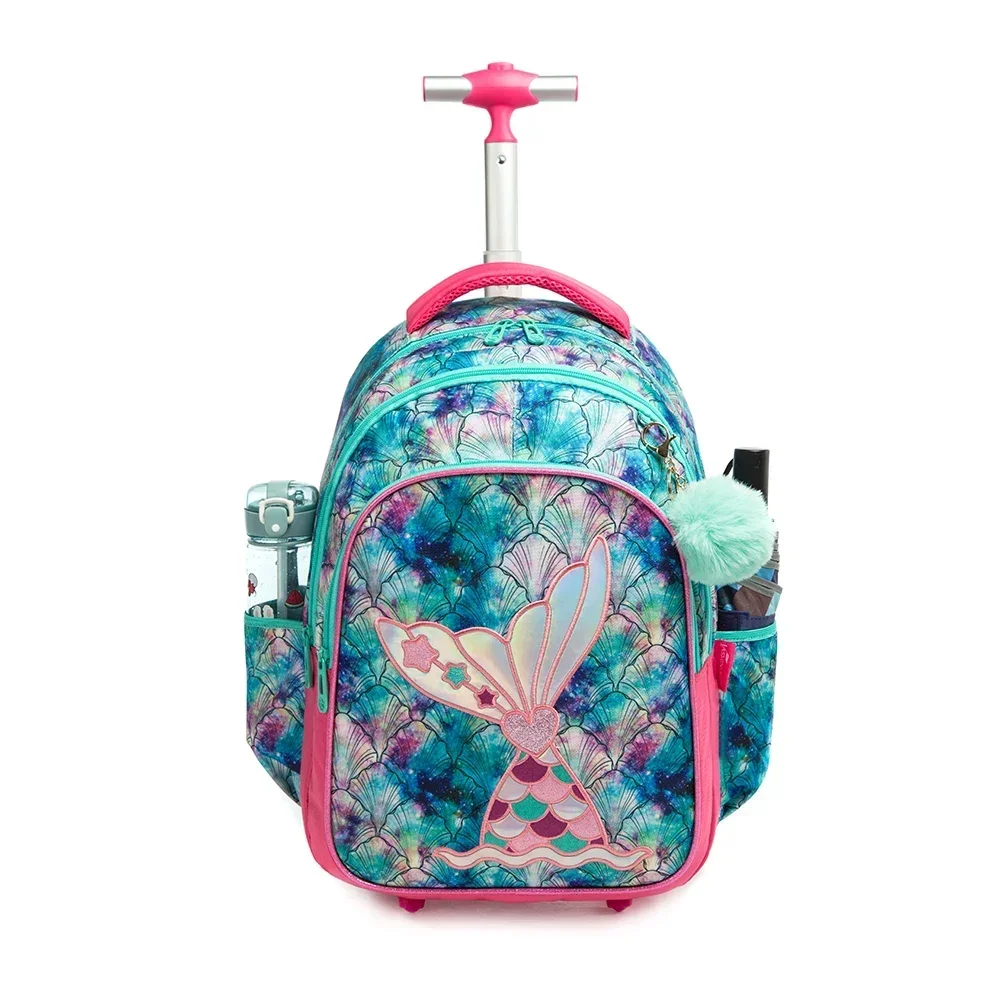 Children School Backpacks for Teenagers 3 in 1 School Backpack for Kids Girls Mermaid Schoolbag with Lunch Bag Pencil Case 5