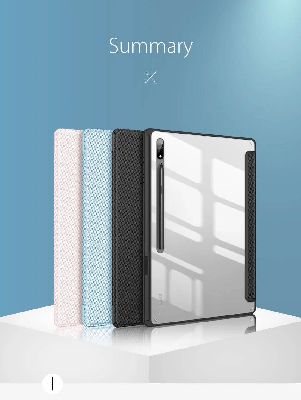 Tablet Leather Case For Samsung Galaxy Tab S8 Ultra S7 S8 S6 Lite S7FE/S7 S8 Plus DD Toby Series Smart Sleep Wake Pencil Holder