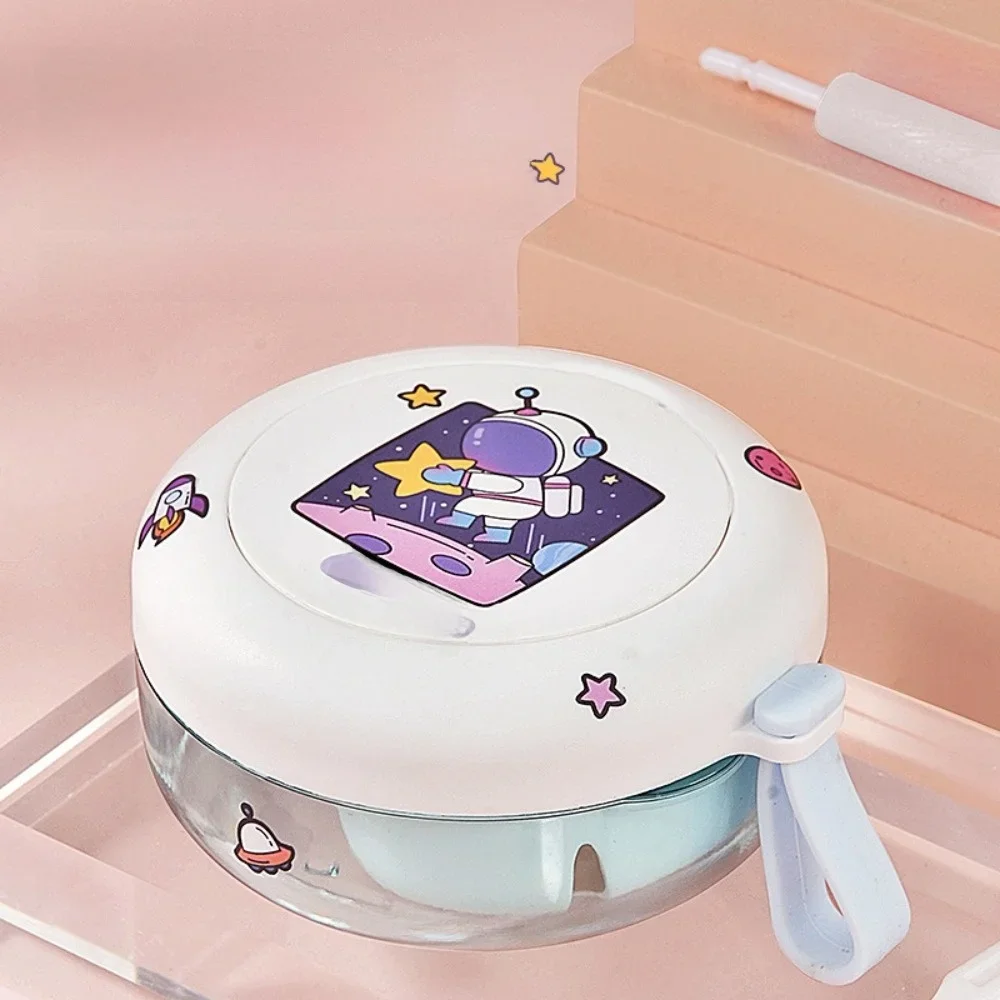 Mini Denture Bath Box Double Layer Orthodontic Cleaning False Teeth Case Leak-resistant Convenient Braces Box Denture Care