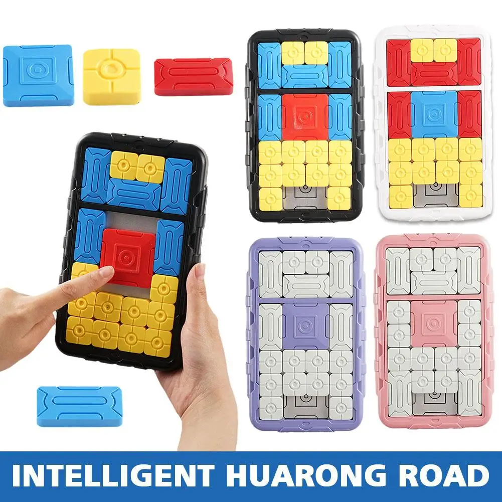 

Super Slide Huarong Road Smart Sensor Game Challenges Brain Teaser Puzzles Interactive Fidget Toys For Kids Gifts L1S5