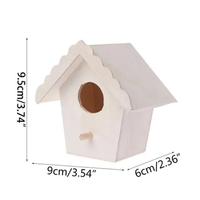 ตัวเลือกสินค้า บ้านนกตกแต่งสวน DIY งานฝีมือสร้างสรรค์