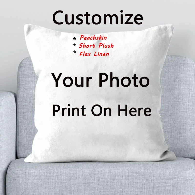 Cushion Cover Pillow Case Cover Pillowcaseany Size Color Photo Throw Pillowcases