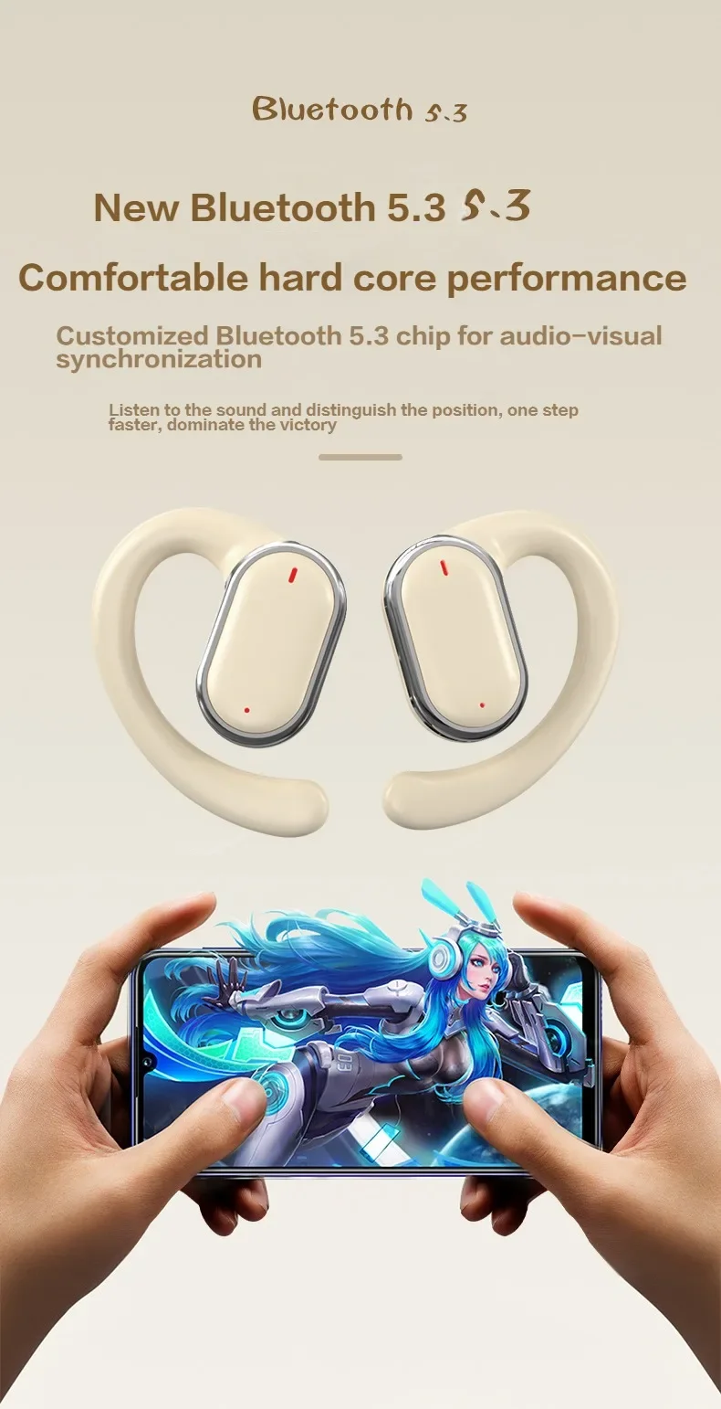 Écouteurs bluetooth tws sans fil sport avec micro stéréo hifi_voghion.com