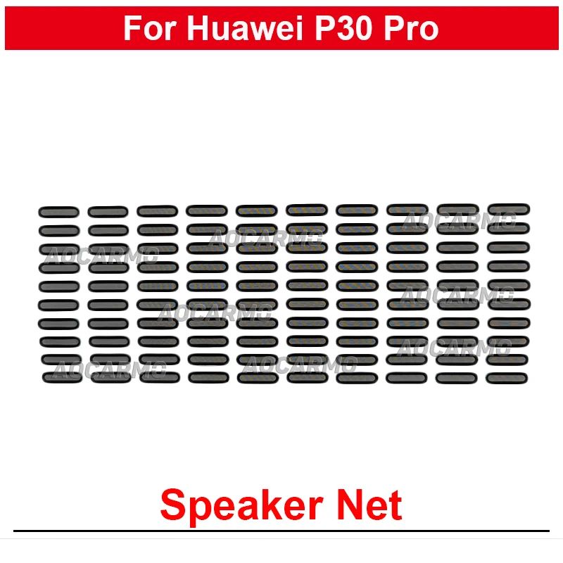 

100Pcs Loud Speaker Net For Huawei P30 Pro P30Pro Loudspeaker Dust Mesh Replacement Parts