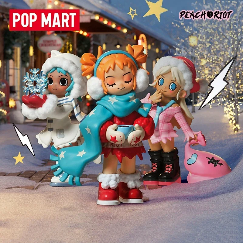 POP MART Lil Peach Riot Holiday Mixtape Series Mystery Box Genuine
