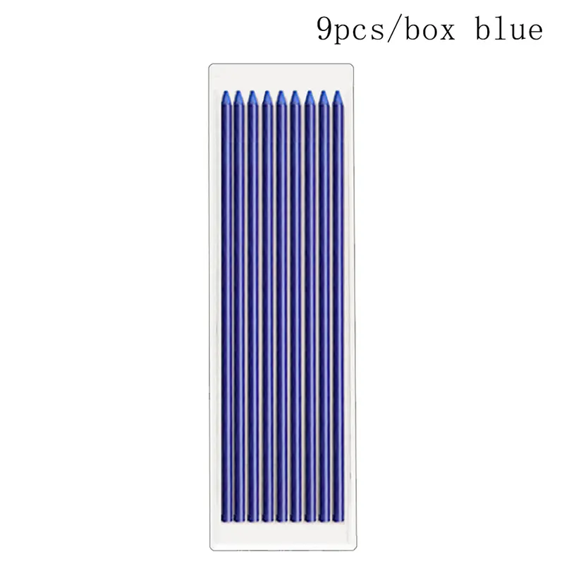 6Colors 2.8mm Metal Solid Carpenter Mechanical Pencil with Sharpener 2B Lead Core Deep Hole Construction Marking Scriber Tool - Image 8
