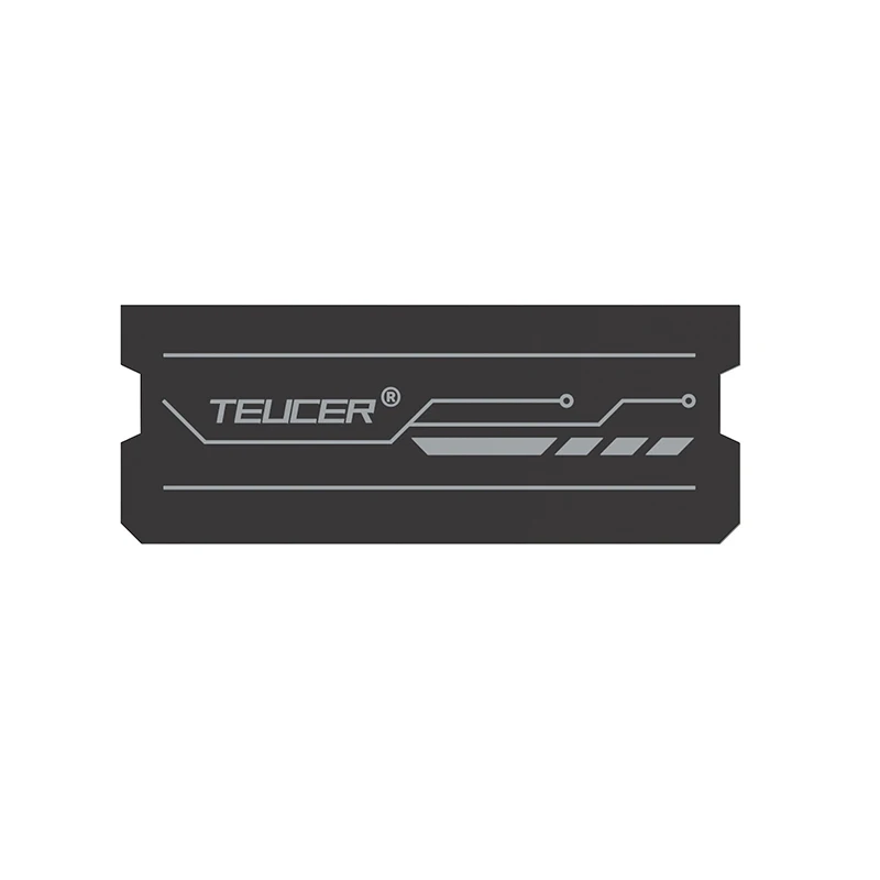 Thermal Pad 2pcs Copper Foil Design Thermal pad Graphene Laptop RAM Heatsink DDR5 DDR4 DDR3 DDR2 Memory Module Cooling Sticker