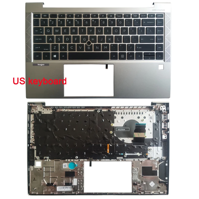Teclado Blacklight para hp Elitebook 840 745 845 g8 g7 Laptop Descanso de Palma Shell M07090001 M36312-001 - Imagem 3